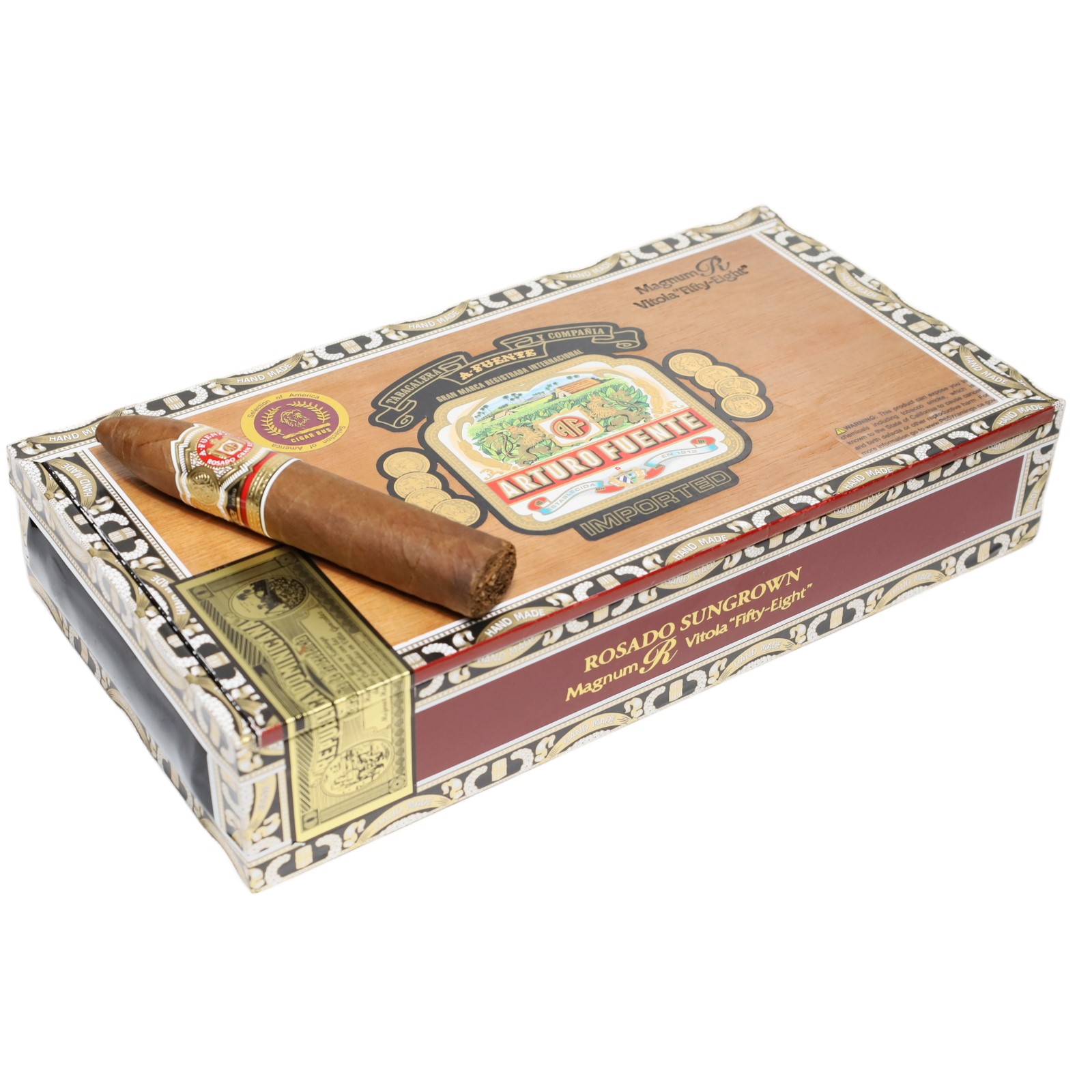 Arturo Fuente Rosado Sun Grown Magnum R 58 Torpedo,Arturo Fuente